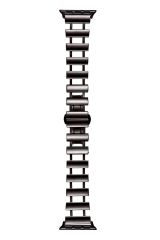 Apple Watch 6 5 4 3 2 1 SE 42 44 mm Uyumlu Metal Kordon New Collection Zarif Paslanmaz Çelik Kayış