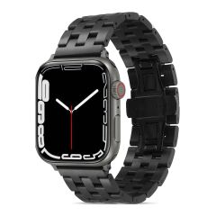 Apple Watch 10 42 mm uyumlu Metal Kordon Premium Paslanmaz Çelik Kayış