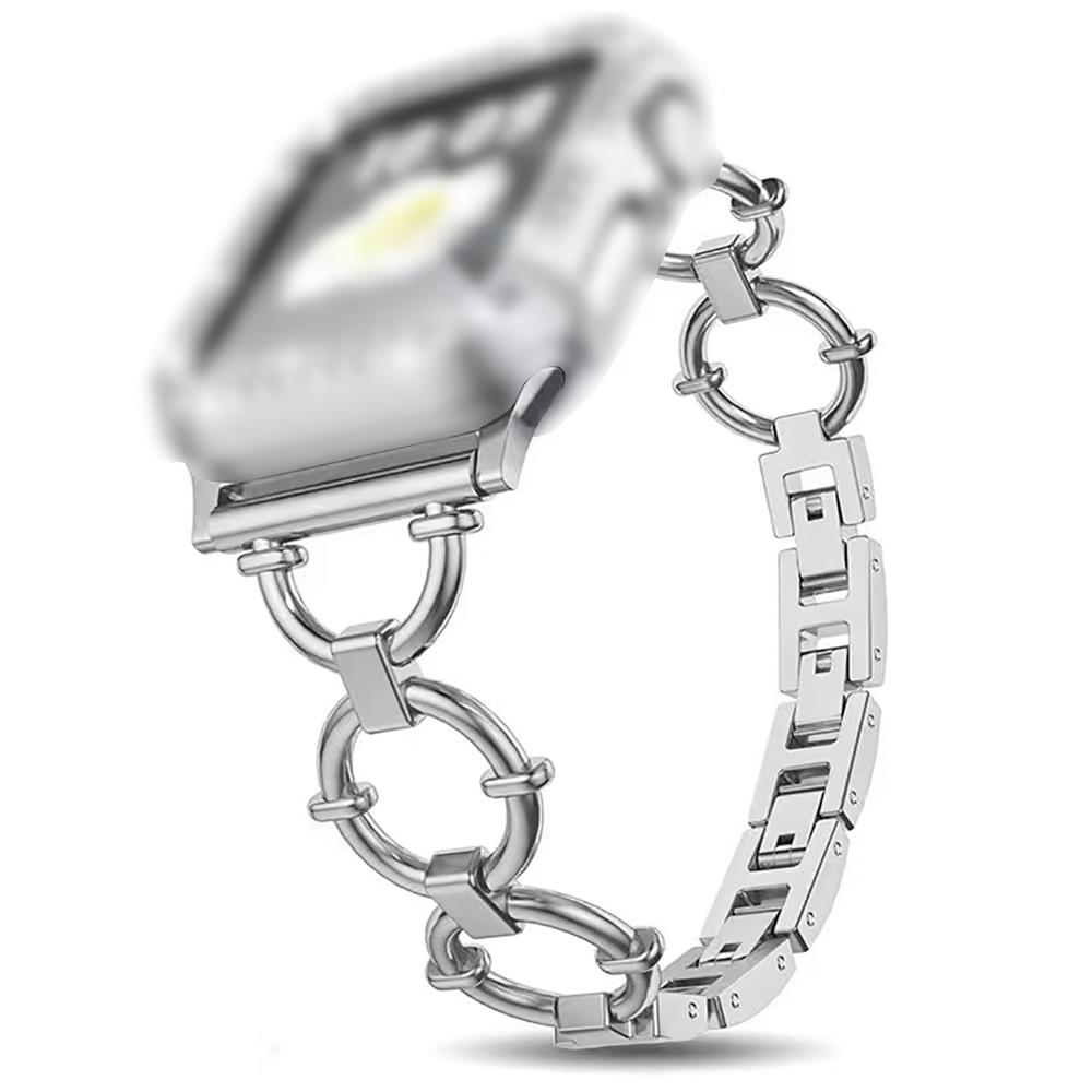 Apple Watch 10 46 mm uyumlu Metal Kordon Şık Tasarım Luxury Style Kayış