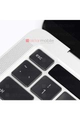 MacBook Pro 13 M1 2021 A2338 uyumlu Şeffaf Klavye Koruyucu Türkçe Q Silikon Ped Trasparan