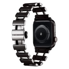 Apple Watch Ultra / Ultra 2 49 mm Uyumlu Metal Kordon New Collection Zarif Paslanmaz Çelik Kayış