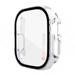 Apple Watch Ultra 2 49 mm uyumlu Ekran Koruyucu Kasa Koruma Full Body Tüm Gövde Koruyucu Tam Koruma Şeffaf