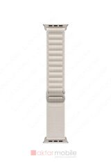 Apple Watch 9 45 mm uyumlu Alpine Loop Kordon Kumaş Örgü Kayış