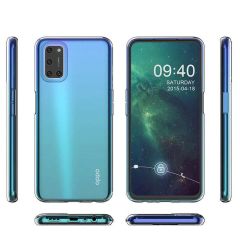 Oppo A52 Kılıf Zore Süper Silikon Kapak