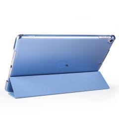 Apple iPad 9. Nesil 2021 10.2'' inc Kılıf Flip Akıllı Kapak Standlı Kılıf Smart Cover Uyku Modlu Mavi