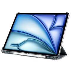 iPad Air 4. 5. Nesil 10.9'' uyumlu Kapaklı Kılıf Kalem Bölmeli Standlı Smart Akıllı Kapak Uyku Modlu