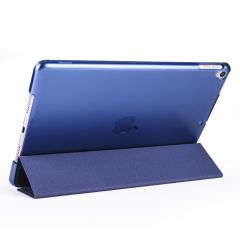 Apple iPad 9. Nesil 2021 10.2'' inc Kılıf Flip Akıllı Kapak Standlı Kılıf Smart Cover Uyku Modlu Lacivert