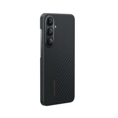 Galaxy S24 Plus Magsafe Şarj Özellikli Karbon Fiber Benks Montage ArmorAir Kevlar Kapak Siyah