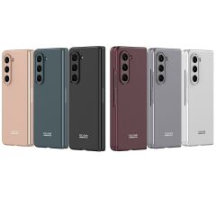 Samsung Galaxy Z Fold 5 Kılıf Premium Kapak Kamera Korumalı Tam Uyumlu Mat Tasarım İnce Yapılı Rose Gold