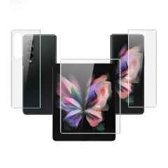 Samsung Galaxy Z Fold 4 Ekran Koruyucu Ön & Arka Koruma TPU Esnek Ekran ve Kasa Koruyucu