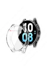 Galaxy Watch 5 44 mm Ekran Koruyucu & Kasa Koruma Yumuşak Silikon 360° Full Body Darbe Emici