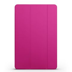 Xiaomi Mi Pad 5 Uyumlu Kılıf Flip Akıllı Kapak Standlı Kılıf Smart Cover Uyku Modlu Pembe