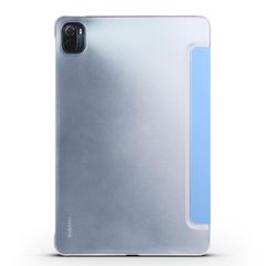 Xiaomi Mi Pad 5 Uyumlu Kılıf Flip Akıllı Kapak Standlı Kılıf Smart Cover Uyku Modlu Mavi