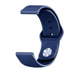 Huawei Watch GT 3 SE 46 mm Uyumlu Silikon Kordon Premium Spor Kayış Jel Silikon Spor Kordon Lacivert