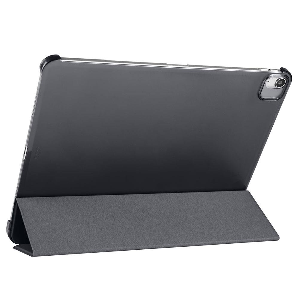 iPad Air 4. 5. Nesil 10.9'' uyumlu Kapaklı Kılıf Kalem Bölmeli Standlı Smart Akıllı Kapak Uyku Modlu Siyah