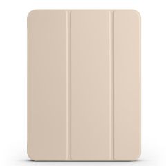 iPad Pro 11 2. 3. 4. Nesil uyumlu Kapaklı Kılıf Kalem Bölmeli Standlı Smart Akıllı Kapak Uyku Modlu Gold