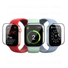 Apple Watch 9 45 mm uyumlu Ekran Koruyucu 3D Tam Kapatan Kavisli PPMA Nano Cam