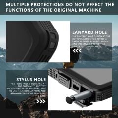 Samsung Galaxy S24 Ultra uyumlu Su Geçirmez Kılıf MagSafe IP68 Waterproof Anti Shock Anti Dust Kapak