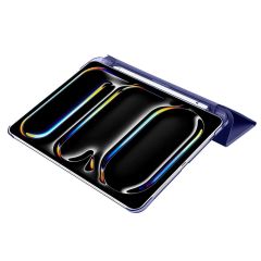iPad Pro 11 2. 3. 4. Nesil uyumlu Kapaklı Kılıf Kalem Bölmeli Standlı Smart Akıllı Kapak Uyku Modlu Lacivert