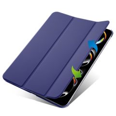 iPad Pro 11 2. 3. 4. Nesil uyumlu Kapaklı Kılıf Kalem Bölmeli Standlı Smart Akıllı Kapak Uyku Modlu Lacivert