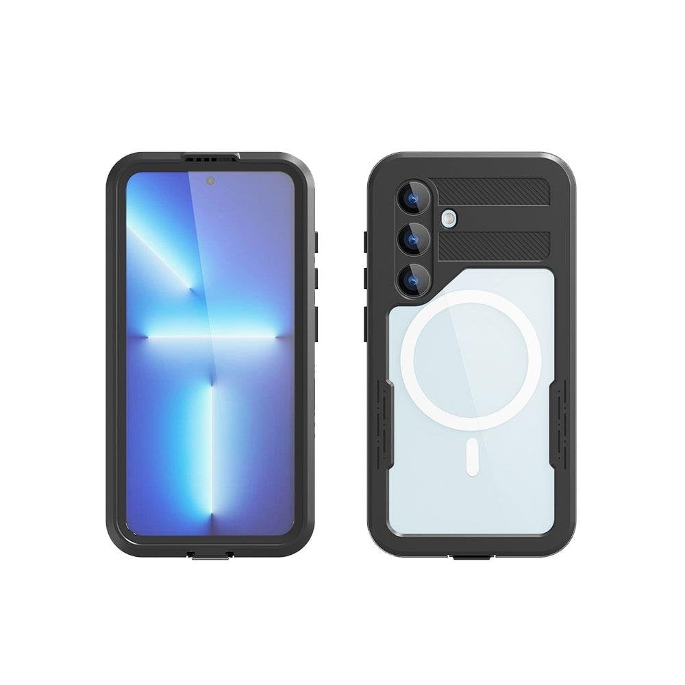 Samsung Galaxy S24 uyumlu Su Geçirmez Kılıf MagSafe IP68 Waterproof Anti Shock Anti Dust Kapak