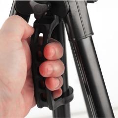 140 cm Yükseklik Ayarlı Tripod & Telefon Tutucu Aparat - Alüminyum Alaşım - Hafif - 2 Kademeli Ayak