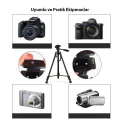 Ring Light Led 10’’ 26 cm Işık Halkası & 140 cm Yükseklik Ayarlı Tripod & Kablolu Kumanda