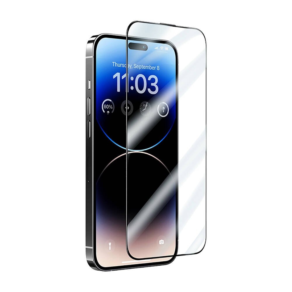 Apple iPhone 13 Hidrofobik Ve Oleofobik Özellikli Benks Air Shield Ekran Koruyucu 10&prime;lu Paket Şeffaf