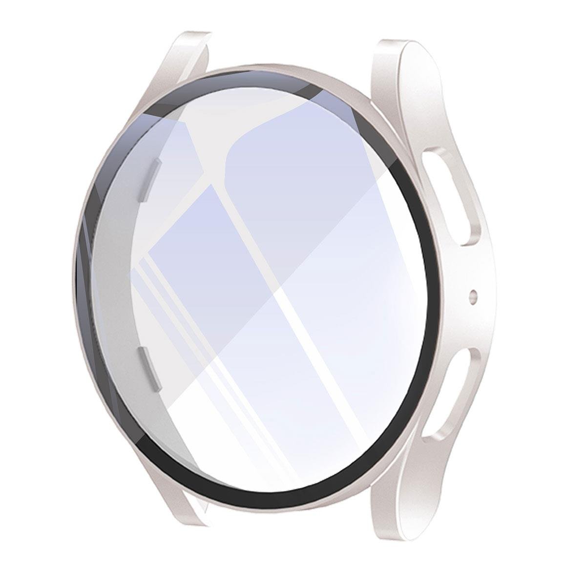 Galaxy Watch 6 44 mm uyumlu Ekran Koruyucu & Kasa Koruma 360° Full Body Tüm Gövde Darbe Emici
