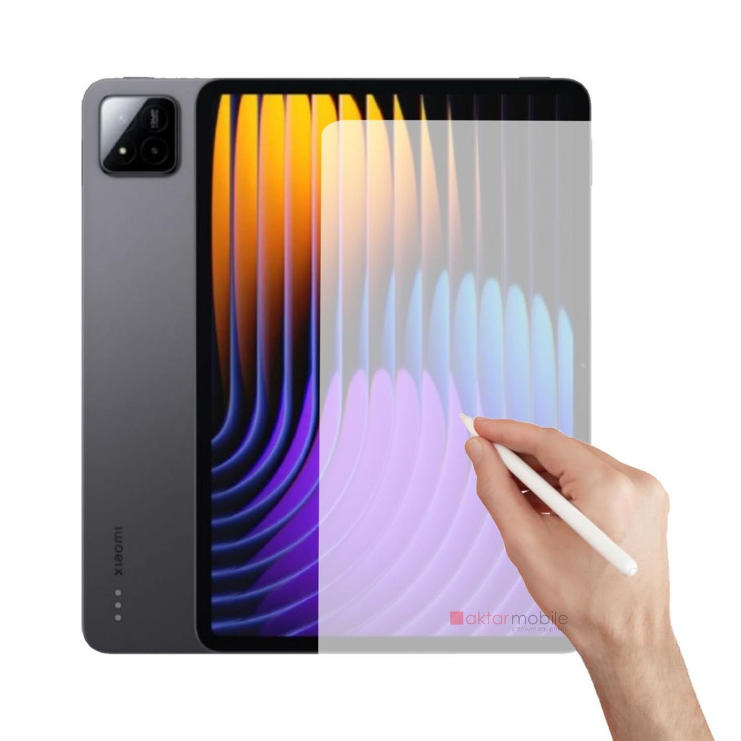 Xiaomi Mi Pad 7 / Pad 7 Pro Uyumlu Paper Like Ekran Koruyucu Kağıt Hissi Mat Yüzey Nano Kırılmaz