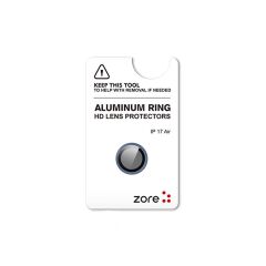 iPhone 17 Air Uyumlu Safir Kamera Lens Koruyucu Anti-Reftective Premium Temperli Cam