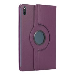Huawei MatePad 11 Kılıf 360° Dönebilen Akıllı Kapak Standlı Kılıf Smart Uyku Modlu Mor