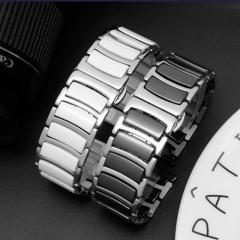Honor Magic Watch 2 46 mm Uyumlu Seramik Metal Kordon Seramik Metal Kayış