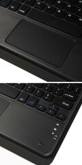 iPad Air 11 M2 2024 Air 6. Nesil Uyumlu Klavyeli Kılıf Standlı Bluetooth Klavye Trackpad Keyboard