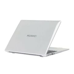 Huawei Matebook D16 2023 uyumlu Kılıf Koruyucu Kapak Parlak Şeffaf Tasarım Hava Kanallı Tam Koruma Lacivert