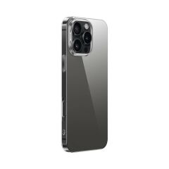 iPhone 16 Pro uyumlu Şeffaf Kılıf Kamera Çıkıntılı Sararmayan Sert PC Slim Kapak