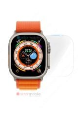 Apple Watch Ultra 49 mm uyumlu Ekran Koruyucu Temperli Cam Ekran Koruma