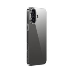 iPhone 16 uyumlu Şeffaf Kılıf Kamera Çıkıntılı Sararmayan Sert PC Slim Kapak