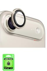 iPhone 17 Air Uyumlu Kamera Lens Koruyucu Temperli Cam Tam Koruma