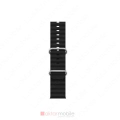 Apple Watch 10 42 mm uyumlu Silikon Ocean Kordon Spor Kayış