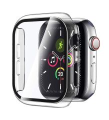 Apple Watch 42 mm Ekran Koruyucu Kasa Koruma Full Body Gard Tüm Gövde Koruyucu Tam Koruma Şeffaf
