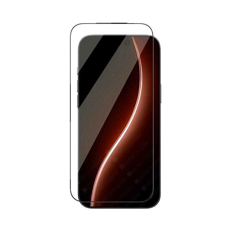 iPhone 17 Pro Max uyumlu Anti-Dust Premium Ekran Koruyucu Ahize Toz Önleyici Temperli Cam Koruma