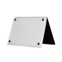 MacBook Air 13 2020 A2179 uyumlu Kılıf Koruyucu Kapak Karbon Fiber Desenli Transpan Tasarım 13.3''