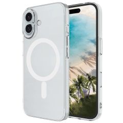 iPhone 16 Plus uyumlu Şeffaf Kılıf Magsafe Silikon Kapak Kamera Çıkıntılı Darbe Emici Koruma