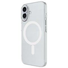 iPhone 16 Plus uyumlu Şeffaf Kılıf Magsafe Silikon Kapak Kamera Çıkıntılı Darbe Emici Koruma
