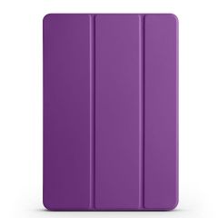 Huawei Matepad Air 2023 Kılıf Standlı Flip Smart Akıllı Kapak Uyku Modlu Tablet Kılıfı Kapaklı Kılıf Mor