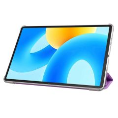 Huawei Matepad Air 2023 Kılıf Standlı Flip Smart Akıllı Kapak Uyku Modlu Tablet Kılıfı Kapaklı Kılıf Mor