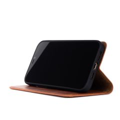 iPhone 8 Hakiki Deri Kapaklı Cüzdan Kartlık Kılıf Çıkartılabilen Mıknatıslı Kapak Standlı Taba