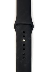 Amazfit GTS 2 Mini 40 mm Uyumlu Silikon Kordon Premium Spor Kayış Jel Silikon Spor Kordon Siyah