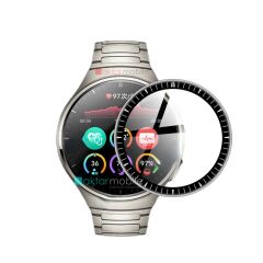 Huawei Watch 4 Pro uyumlu Ekran Koruyucu 3D Tam Kapatan Kavisli PPMA Nano Cam